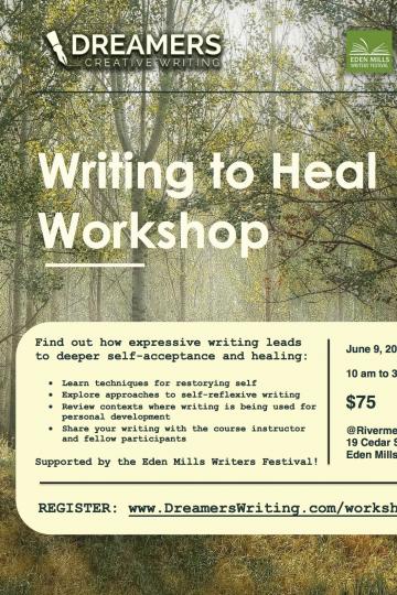 Writing to Heal Poster